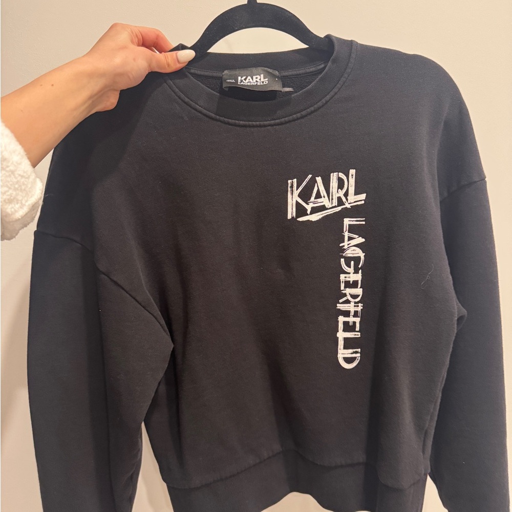 Karl Lagerfeld Black Women's Sweater